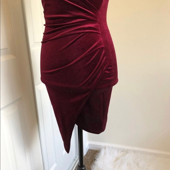 Sexy dark red dress - Picture 5 of 5